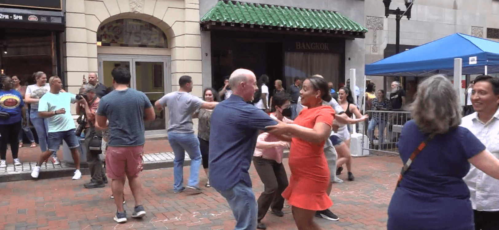 Salsa Dancing is Back on Pratt Street in Hartford